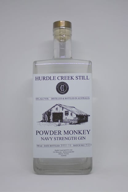 Hurdle Creek Still Powder Monkey Navy Strength