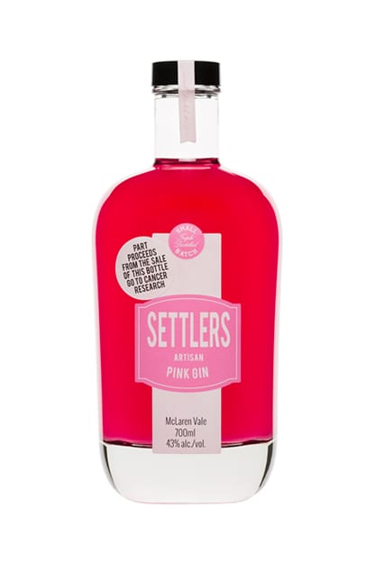 Settlers Artisan Spirits Pink Gin