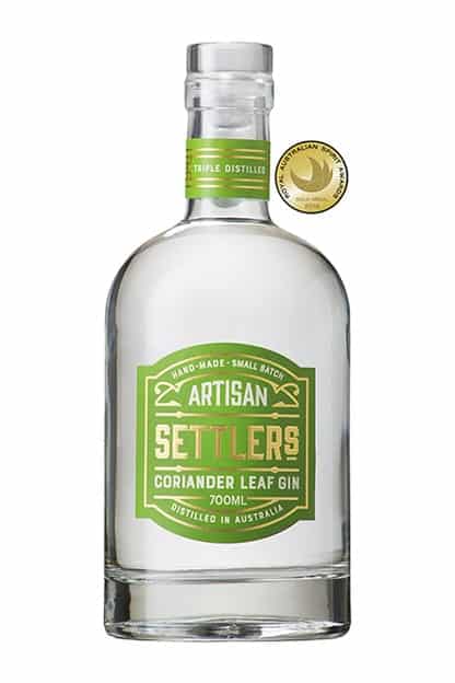 Settlers Artisan Spirits Coriander Gin